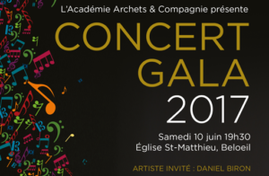 Concert Gala 2017 - Académie de musique Archets & Compagnie
